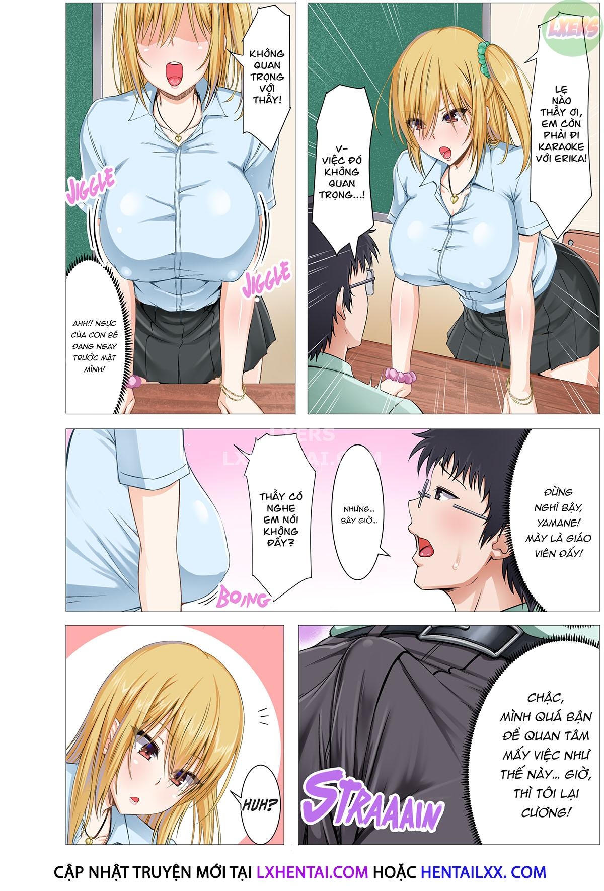 Xem ảnh 1651771363969_0 trong truyện hentai A Gyaru's Secret Sex-Ed Lesson - One Shot - truyenhentai18.pro