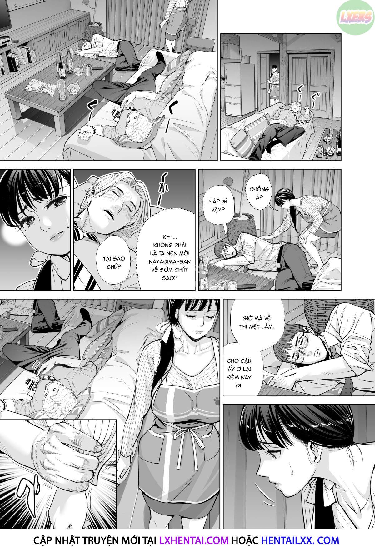 Xem ảnh 40 trong truyện hentai (NTR) Bà Vợ Nội Trợ Bị Đồng Nghiệp Hiếp Dâm Khi Chồng Say Rượu - Chapter 1 - truyenhentai18.pro