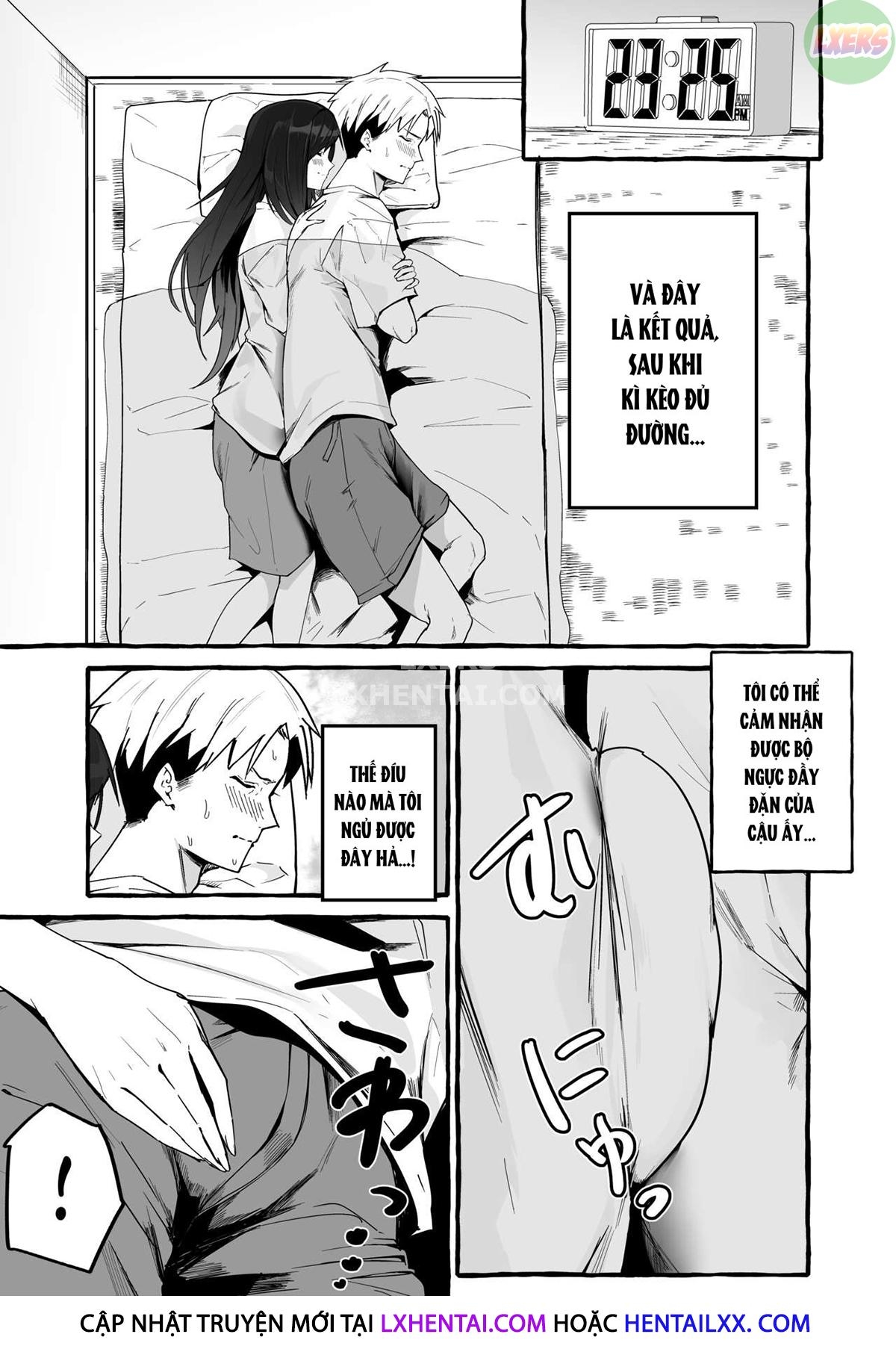 Hình ảnh 164960881582_0 trong A Story About How I Let My Busty Ex-Girlfriend Stay Over and Got Milked Dry in Return - One Shot - Hentaimanhwa.net