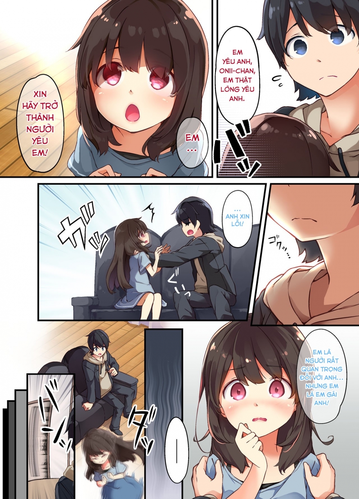 Xem ảnh 164321648152_0 trong truyện hentai A Yandere Little Sister Wants To Be Impregnated By Her Big Brother - One Shot - truyenhentai18.pro