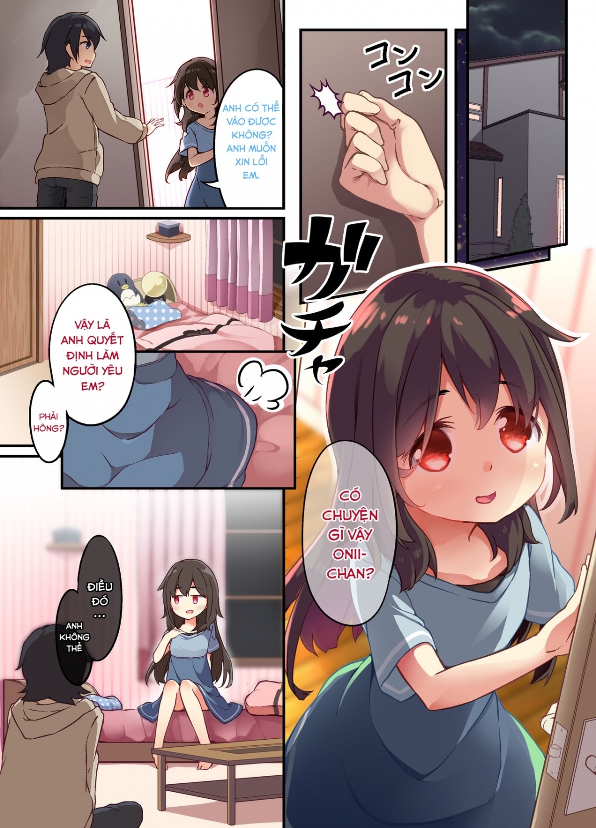Xem ảnh 1643216483881_0 trong truyện hentai A Yandere Little Sister Wants To Be Impregnated By Her Big Brother - One Shot - truyenhentai18.pro