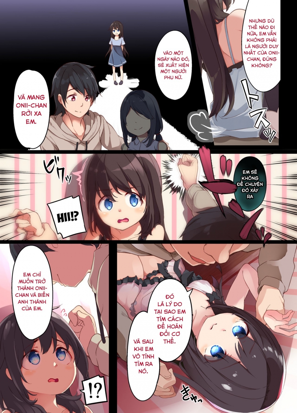 Hình ảnh 1643216496440_0 trong A Yandere Little Sister Wants To Be Impregnated By Her Big Brother - One Shot - Hentaimanhwa.net