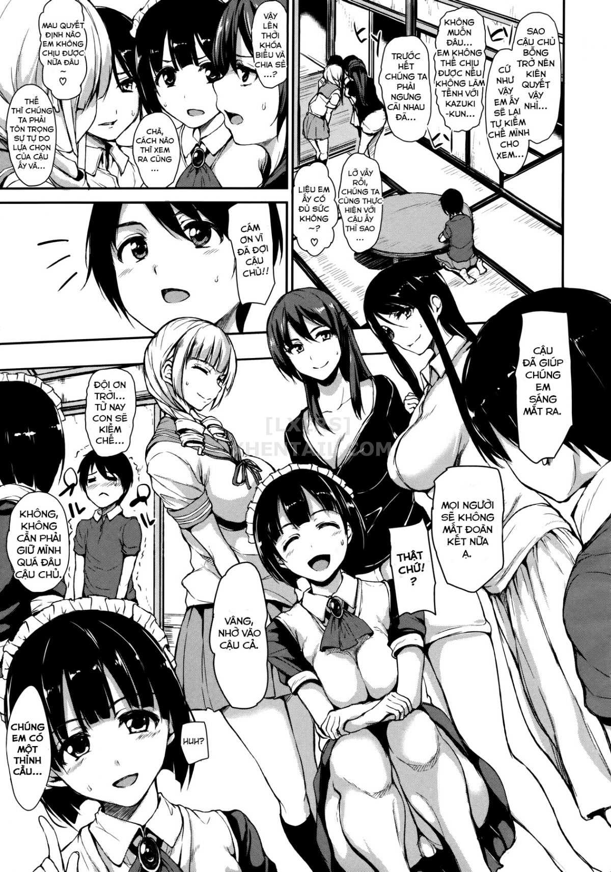 Xem ảnh 1600495297804_0 trong truyện hentai At Home Harem Fudeoro Sisters - Chapter 3 - truyenhentai18.pro