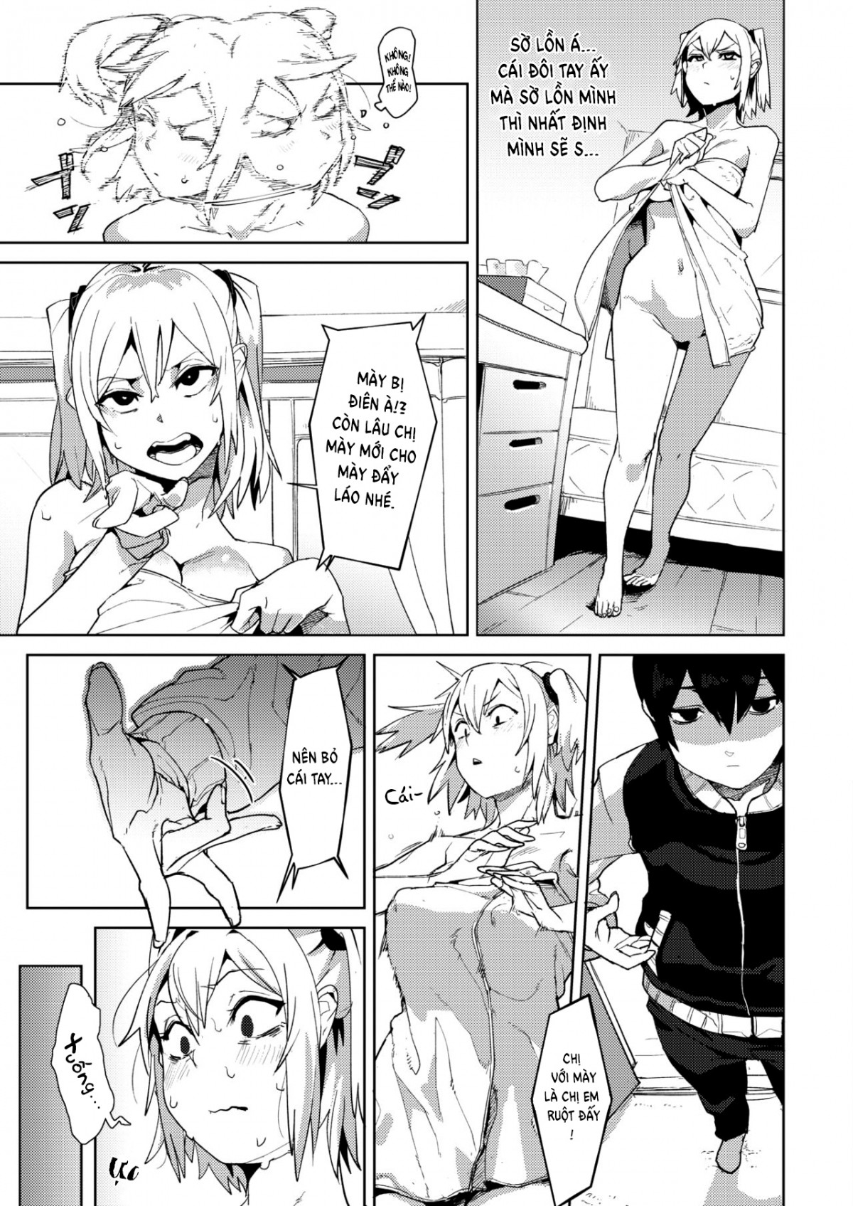 Hình ảnh 1603092343726_0 trong Big Sis Wants To Convince Her Lil' Brother - One Shot - Hentaimanhwa.net