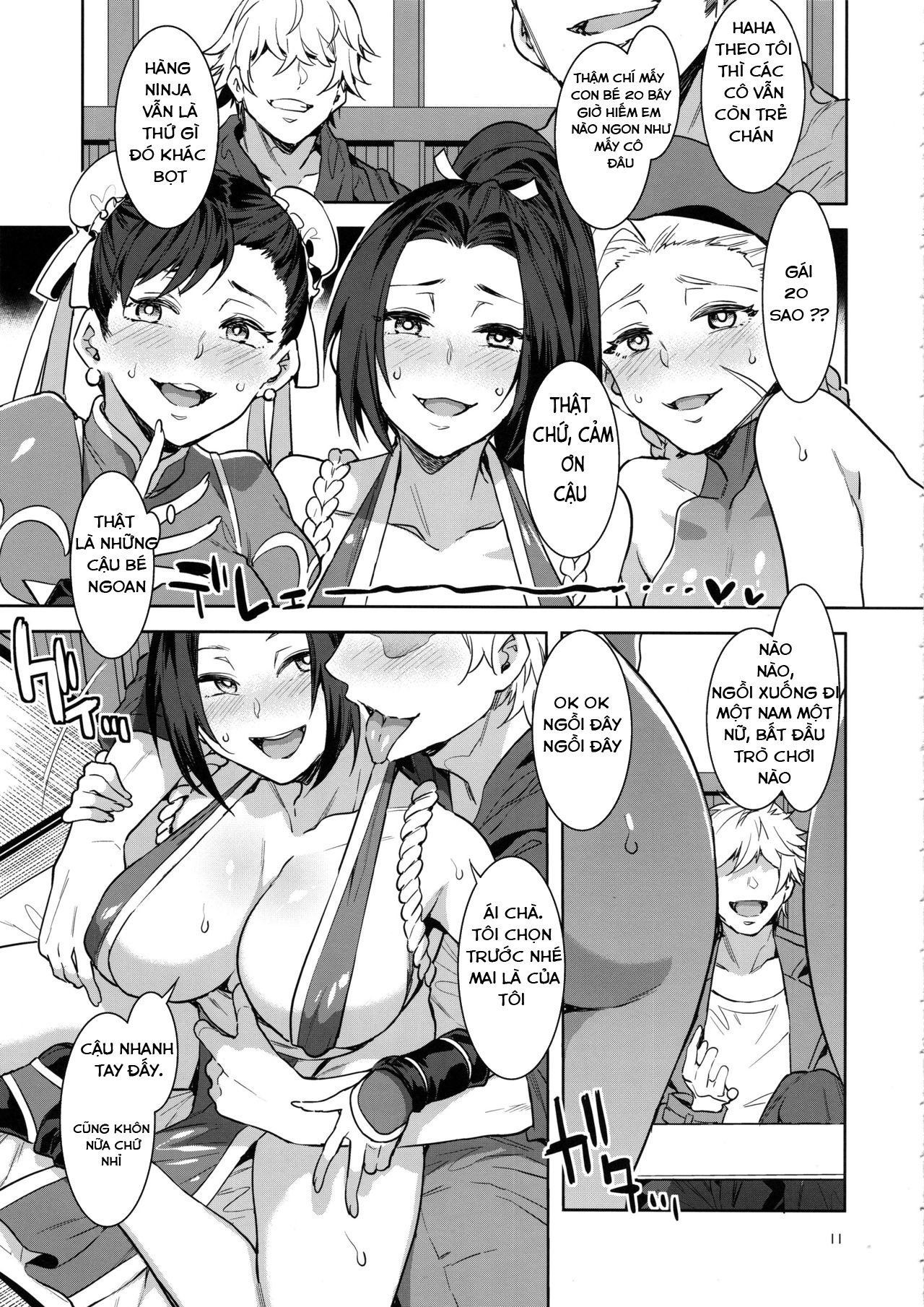 Hình ảnh 1652807378457_0 trong Casual Sex Party With Fighting Game Gals - One Shot - Hentaimanhwa.net