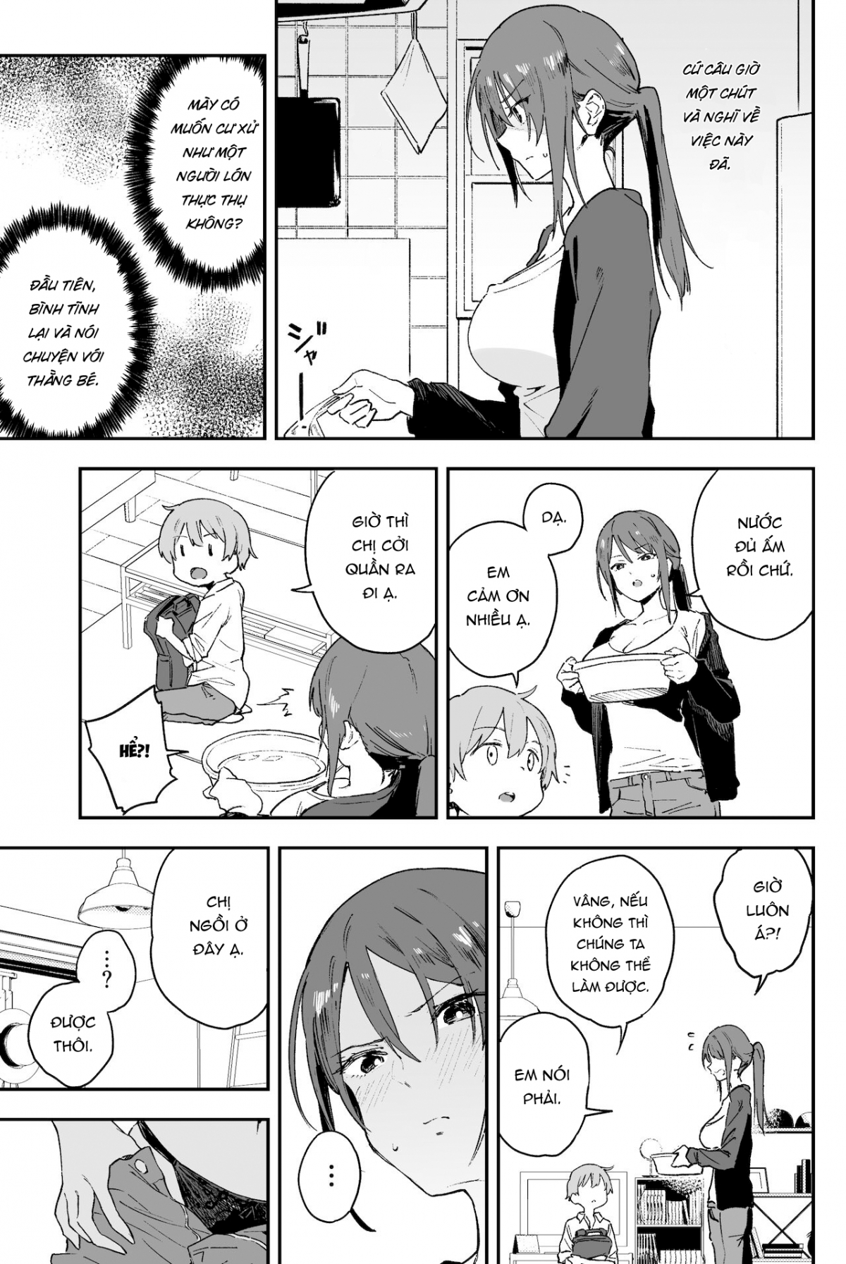 Xem ảnh 8 trong truyện hentai Cool Onee-san Has A Problem That I Can't Tell Anyone - One Shot - Truyenhentai18.org