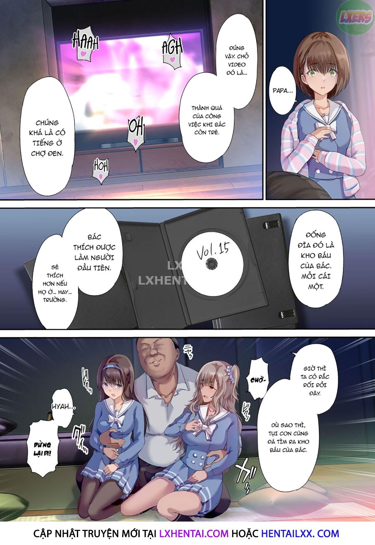 Hình ảnh 164920716196_0 trong Daddy's Bedroom Is A Hangout For His Daughter's Friends - One Shot - Hentaimanhwa.net