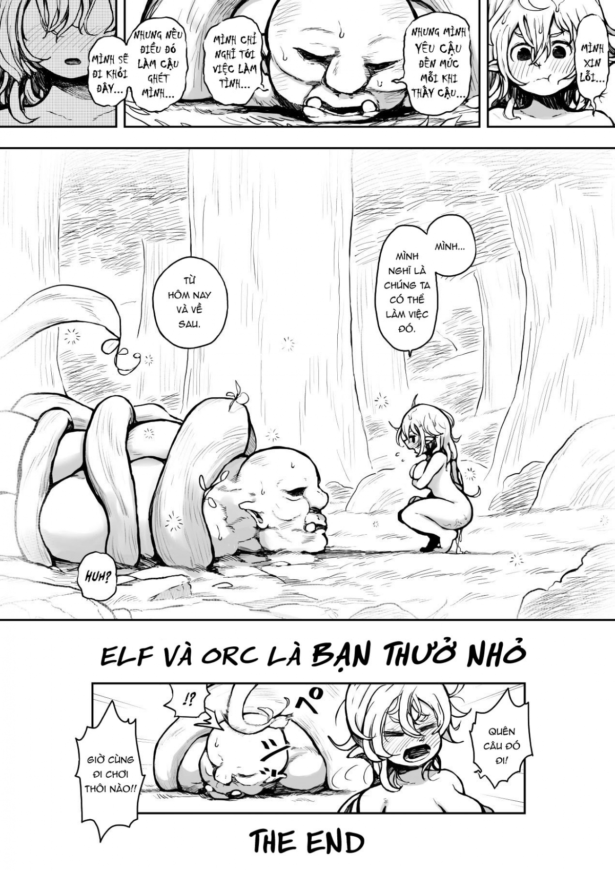 Hình ảnh 22 trong Elf And Orc Are Growing Up - One Shot - Hentaimanhwa.net