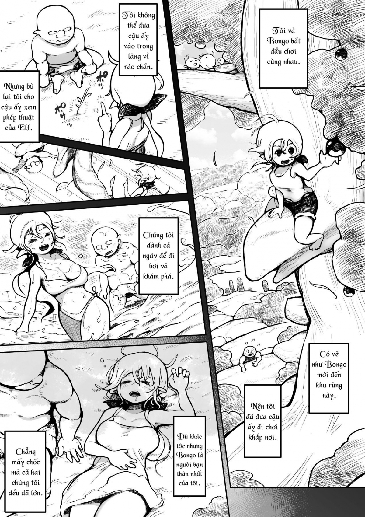 Hình ảnh 4 trong Elf And Orc Are Growing Up - One Shot - Hentaimanhwa.net