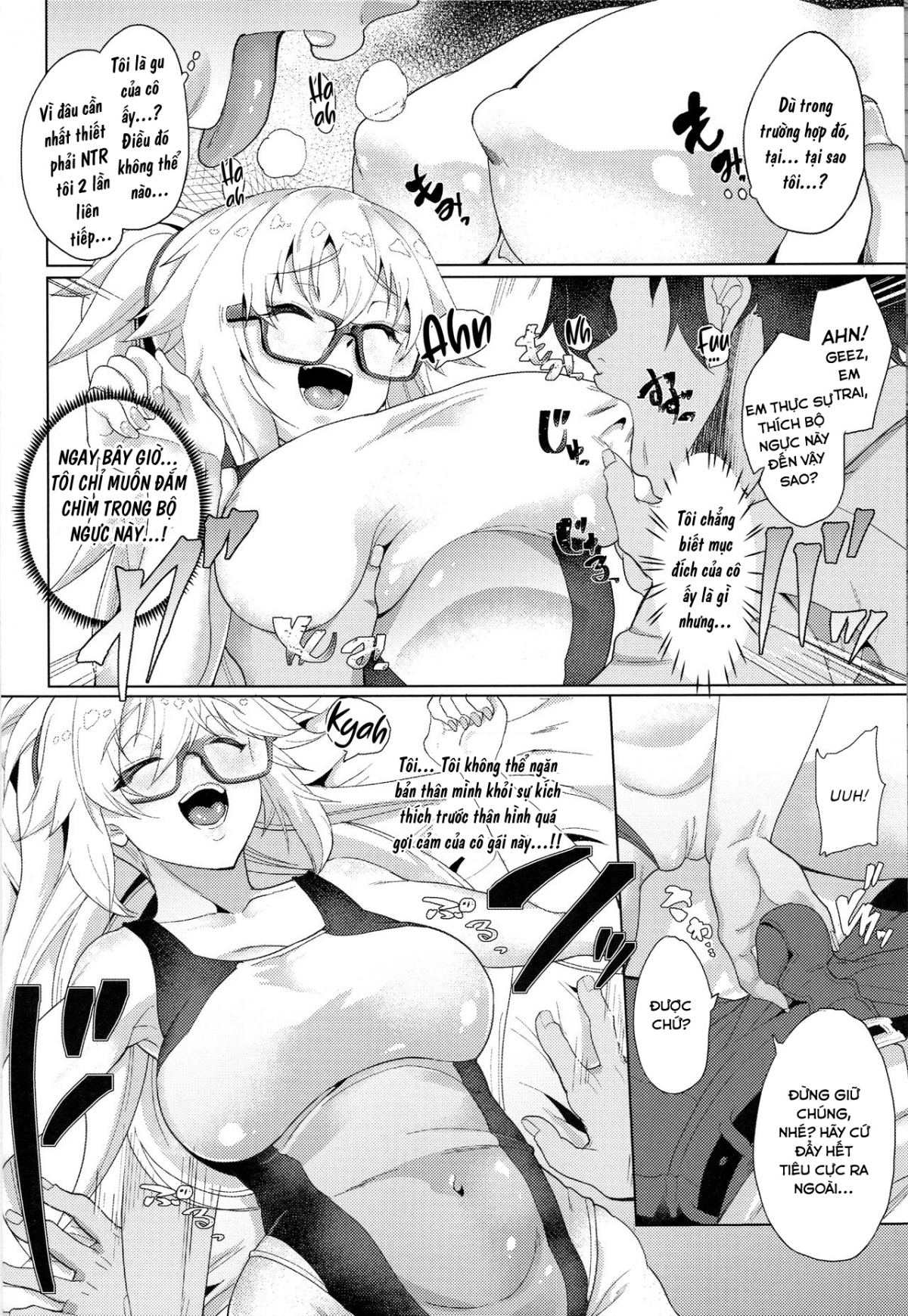 Hình ảnh 1603685685310_0 trong Even Knowing That It's A Trap, I (An Ntr Victim) Can't Resist My Friend's Touch-Heavy Jeanne! - One Shot - Hentaimanhwa.net