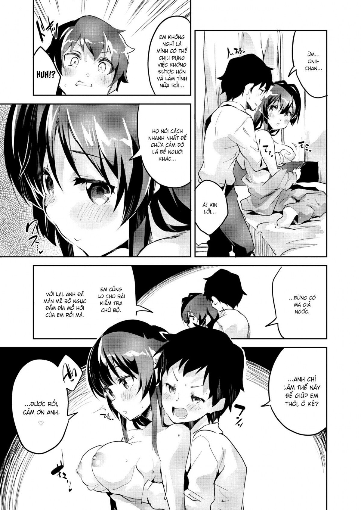 Hình ảnh 1639471208874_0 trong Even While Down For The Count, My Little Sister Is A Kiss - One Shot - Hentaimanhwa.net