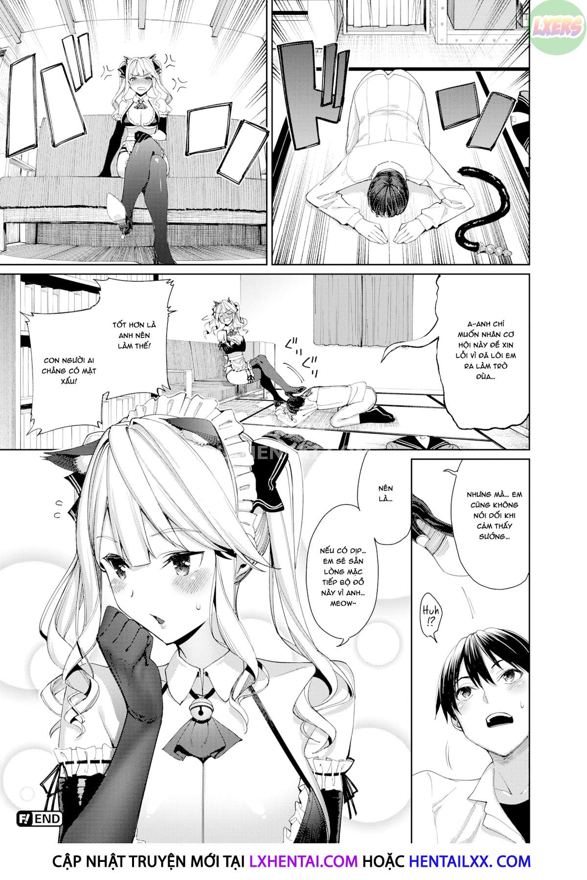 Xem ảnh 22 trong truyện hentai Hầu Gái Mèo Bạn Gái Tsundere - One Shot - truyenhentai18.pro