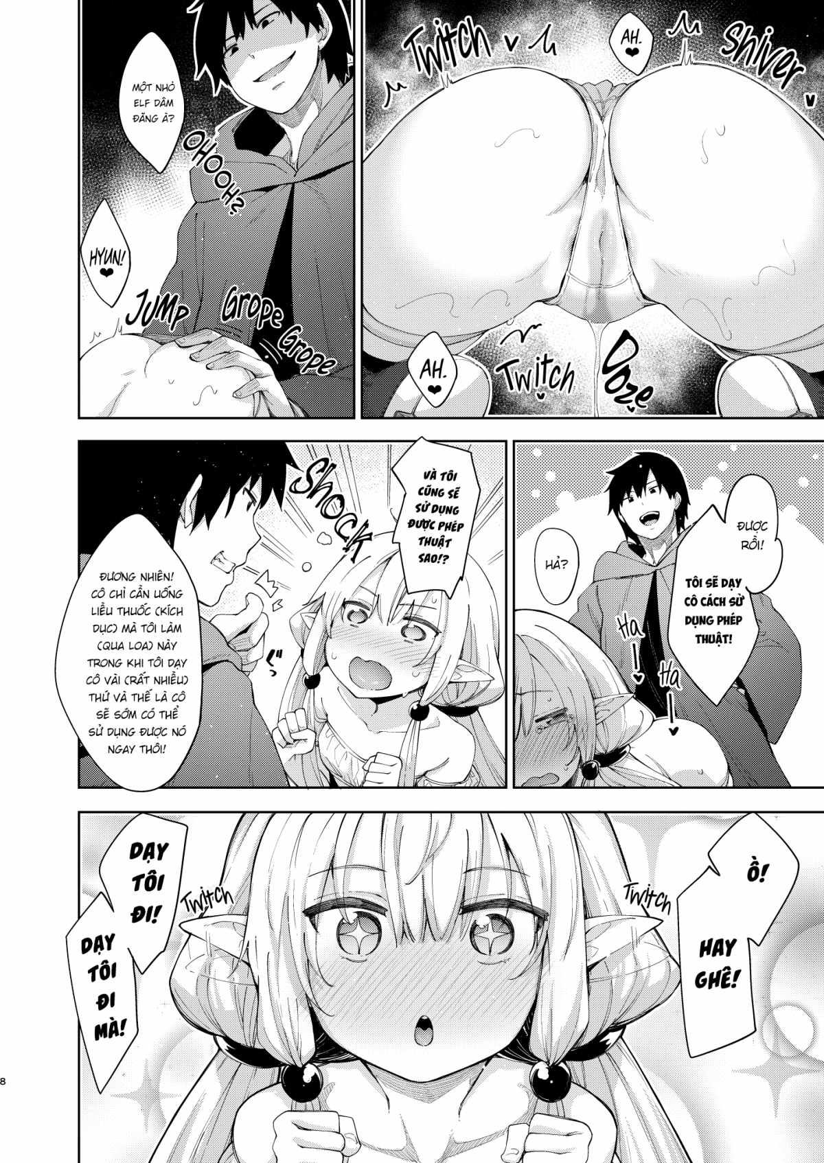 Hình ảnh 1607095911615_0 trong I'm In Another World, So I Guess I'll Use Magic To Be Lewd - Chapter 2 - Hentaimanhwa.net