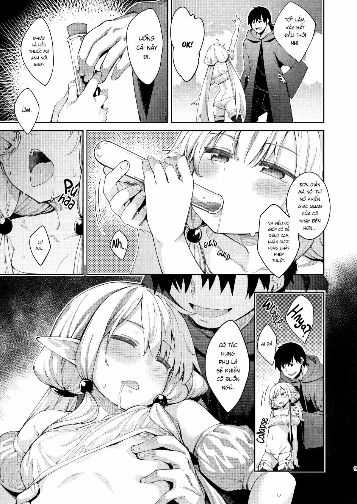 Hình ảnh 1607095913438_0 trong I'm In Another World, So I Guess I'll Use Magic To Be Lewd - Chapter 2 - Hentaimanhwa.net