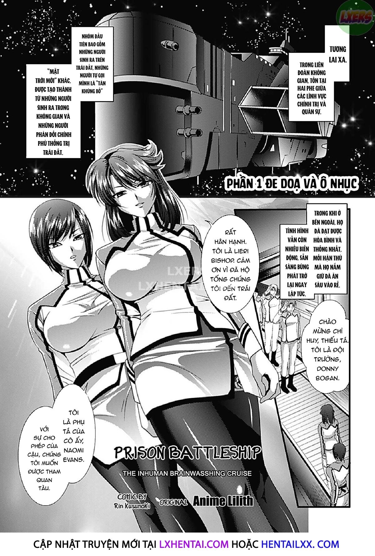 Xem ảnh 1650992623435_0 trong truyện hentai Kangoku Senkan ~Hidou No Sennou Kaizou Koukai~ - Chapter 1 - truyenhentai18.pro