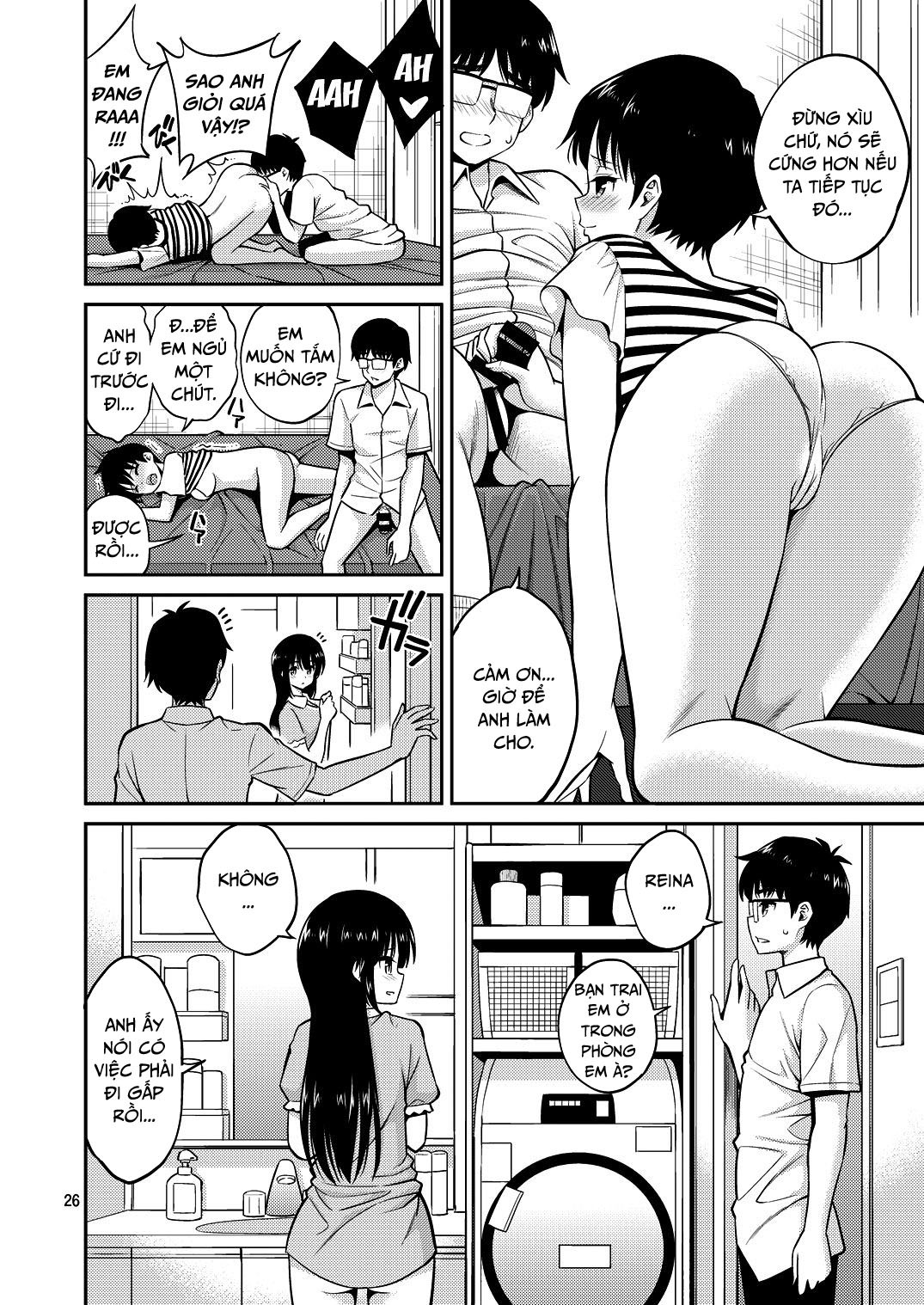 Hình ảnh 1607392629897_0 trong Kissing In The House With Little Sister - One Shot - Hentaimanhwa.net