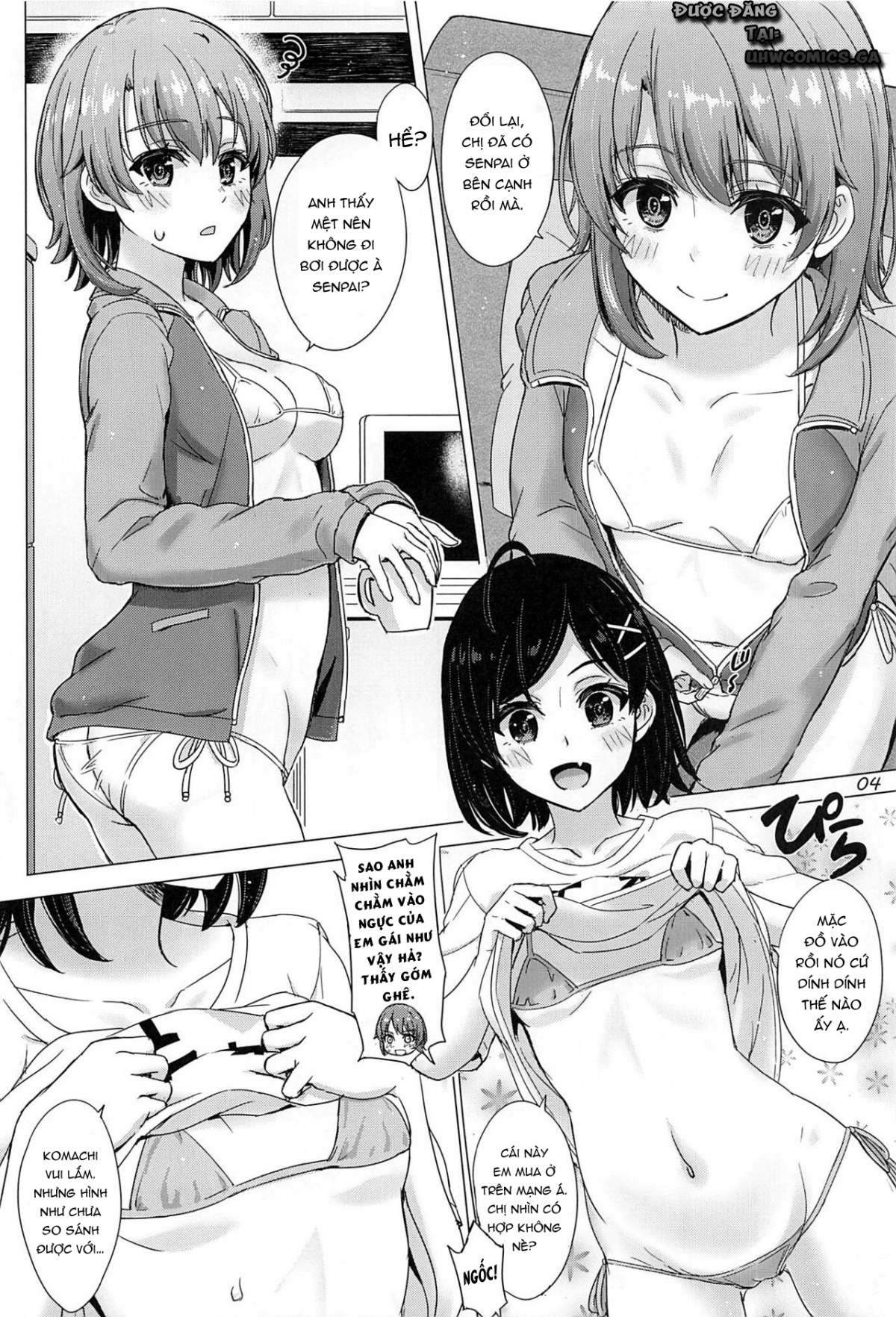 Xem ảnh 1650124555529_0 trong truyện hentai Komachi & Iroha Always Have Sex With Hachiman - One Shot - truyenhentai18.pro