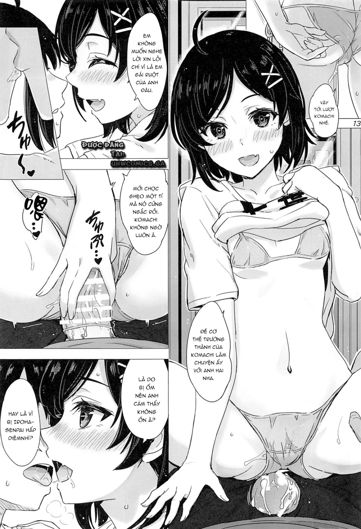 Xem ảnh Komachi & Iroha Always Have Sex With Hachiman - One Shot - 1650124582249_0 - Hentai24h.Tv