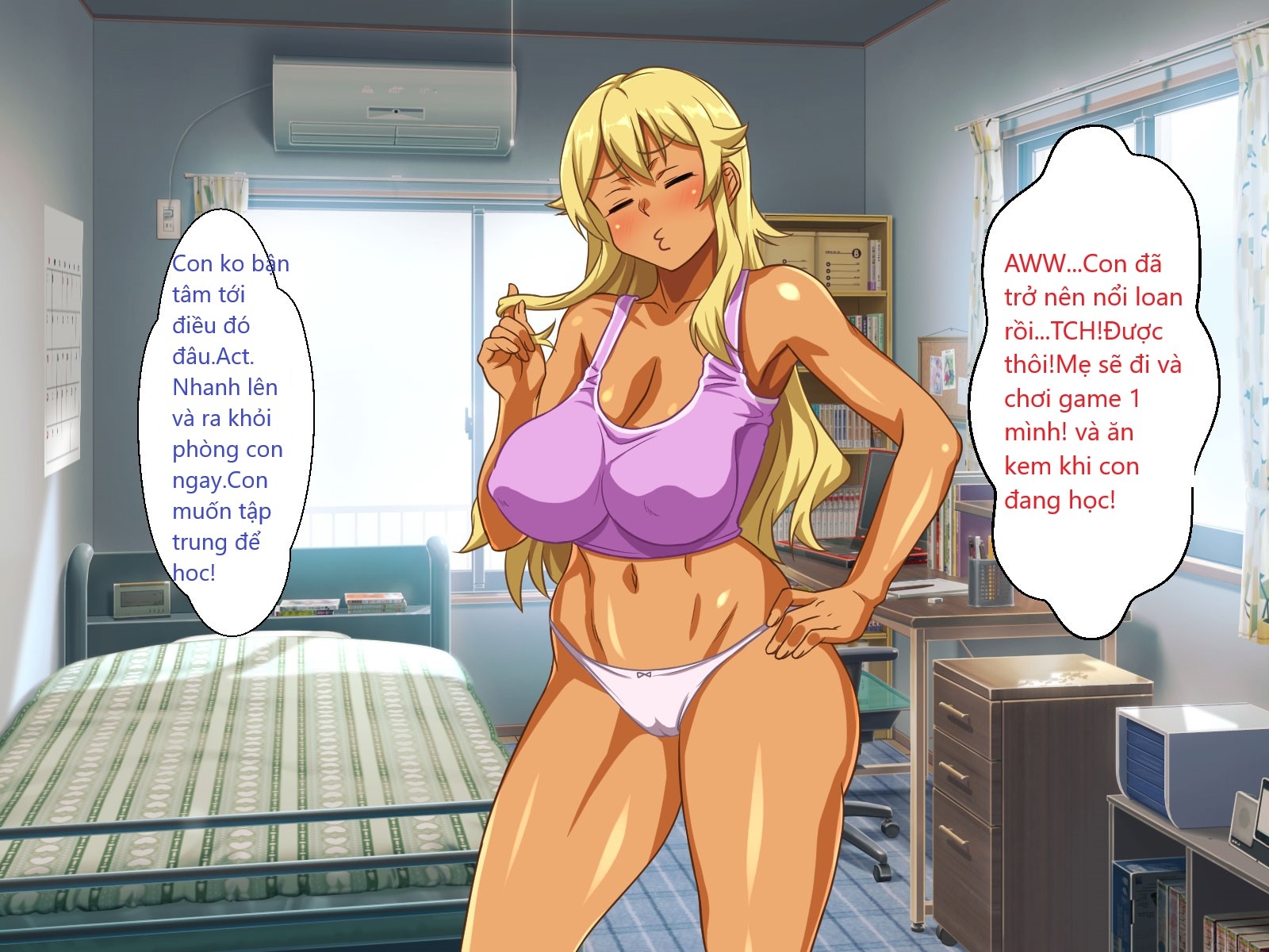 Xem ảnh 1604501219693_0 trong truyện hentai Leave It To Your Slutty Gyaru Mom - Chapter 1 - truyenhentai18.pro