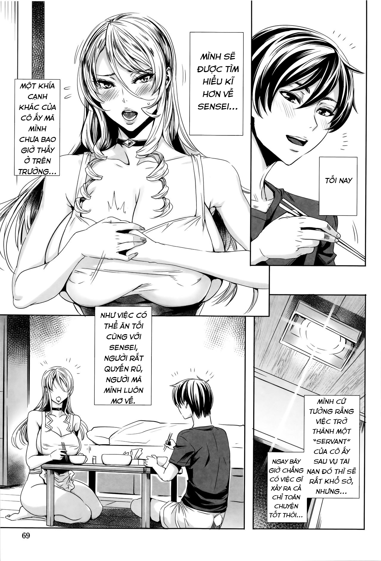 Hình ảnh 1628274206944_0 trong Lesson With Vampire - Chapter 3 - Hentaimanhwa.net