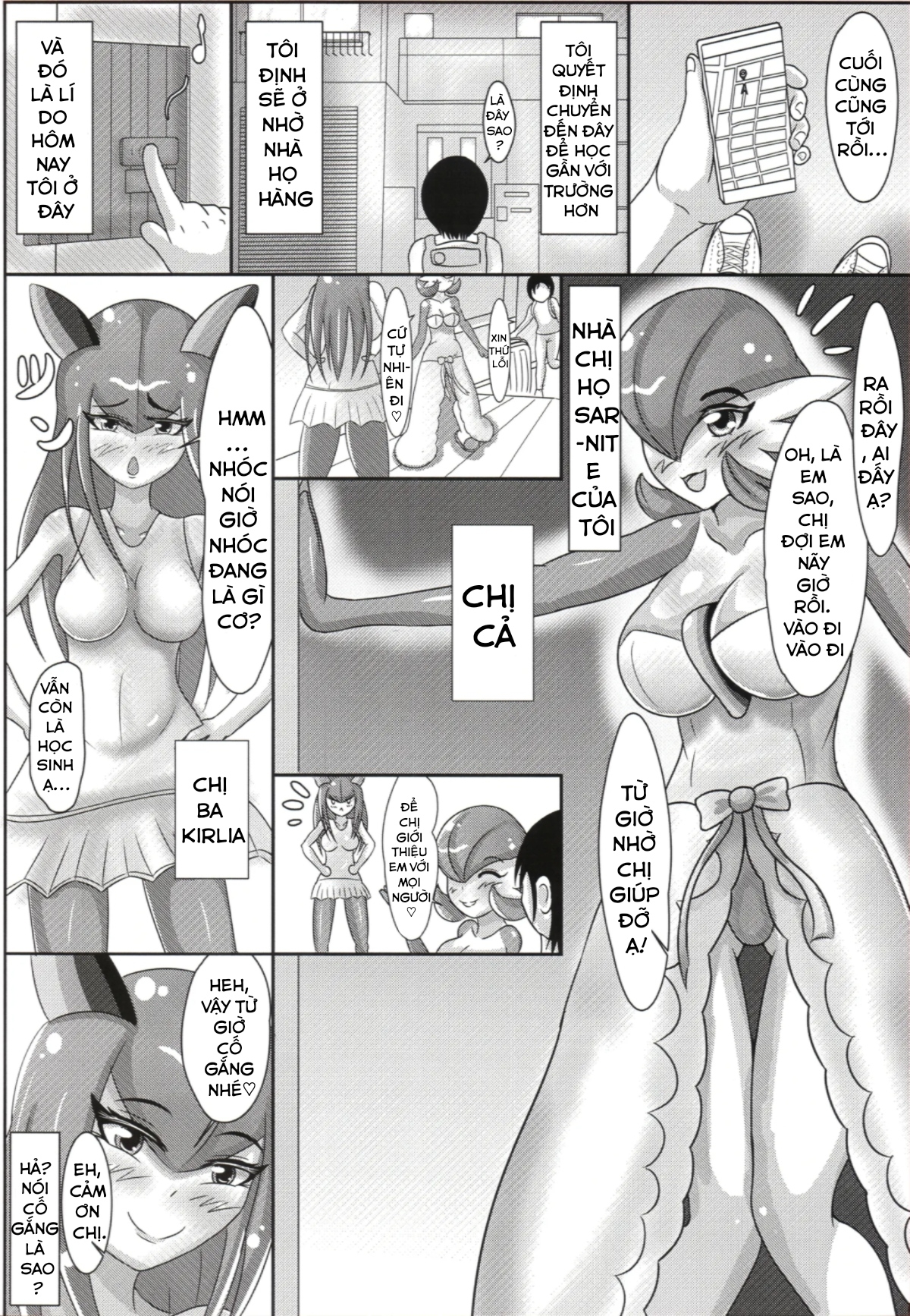 Hình ảnh 1604544006889_0 trong Let's Come Super Psychic Sisters - One Shot - Hentaimanhwa.net