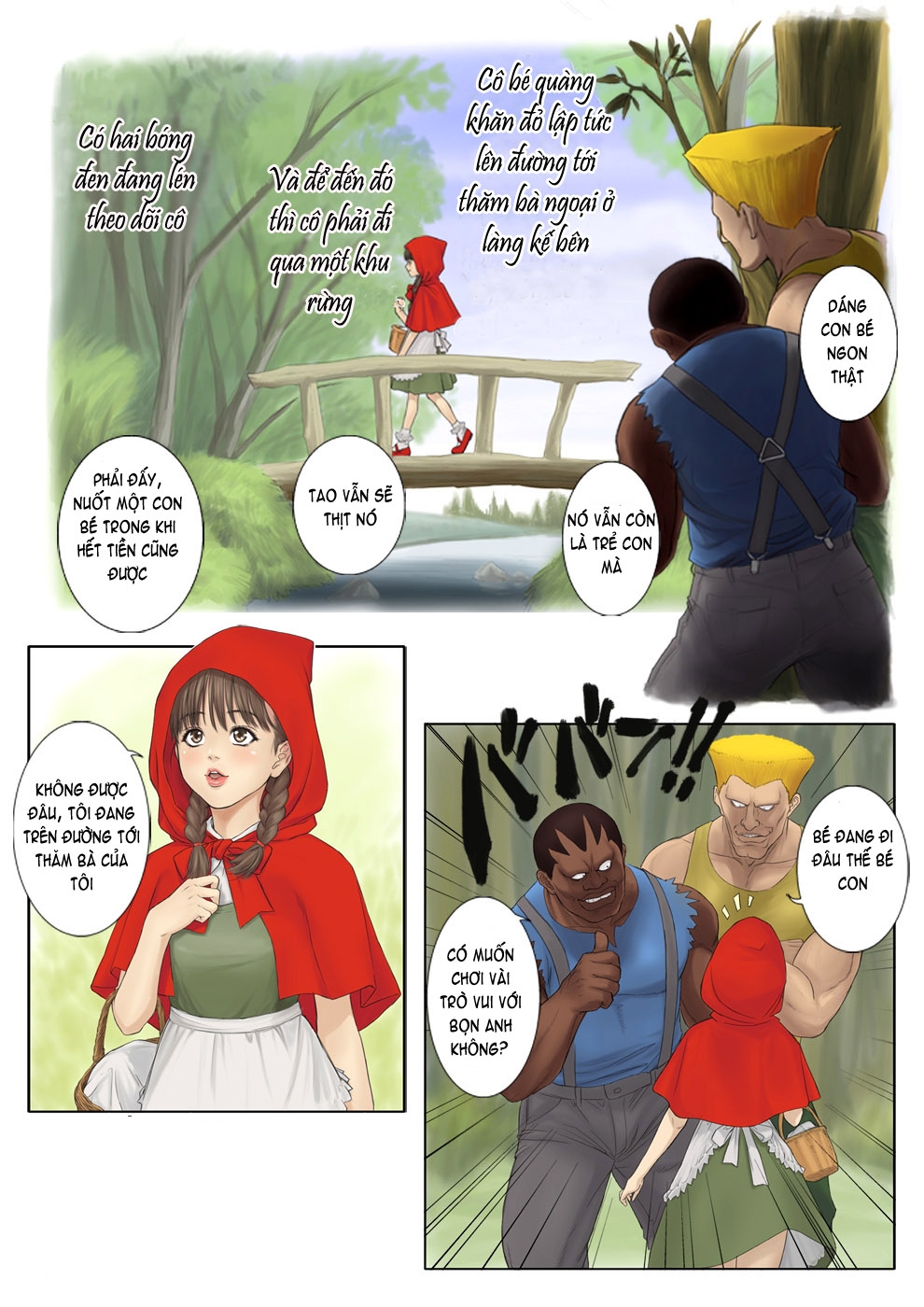 Hình ảnh 1601213472740_0 trong Little Red Riding Hood’s Adult Picture Book - One Shot - Hentaimanhwa.net
