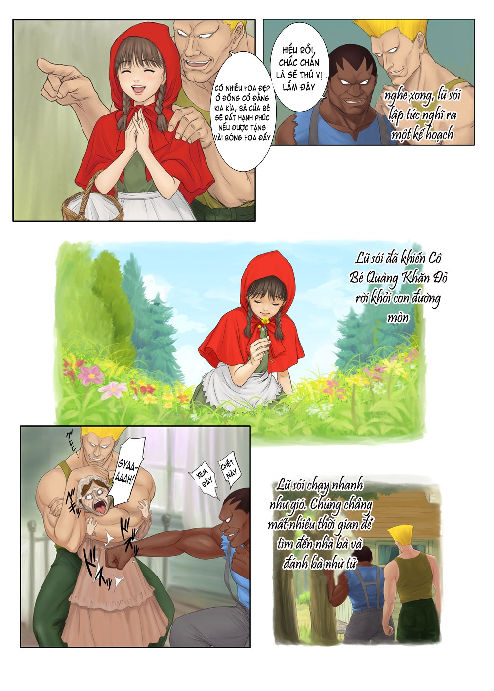 Hình ảnh 1601213473336_0 trong Little Red Riding Hood’s Adult Picture Book - One Shot - Hentaimanhwa.net