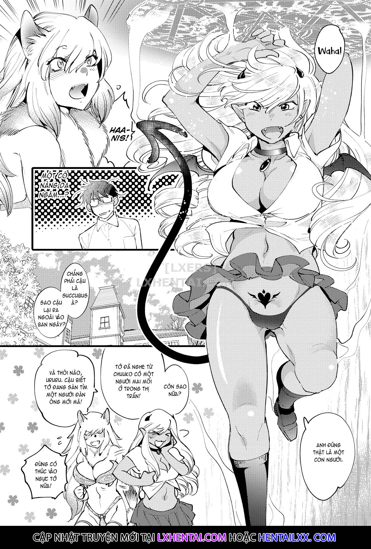 Hình ảnh 1615860169633_0 trong Monster Girls With A Need For Seed - Chapter 8 - Hentaimanhwa.net