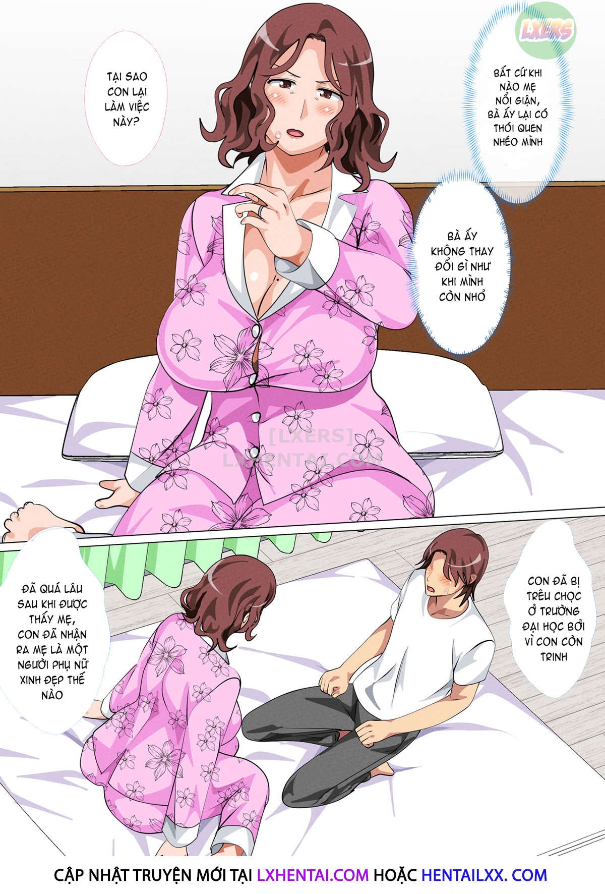 Hình ảnh 1635780031303_0 trong Mother Visiting Her Son In Tokyo - Chapter 1 - Hentaimanhwa.net