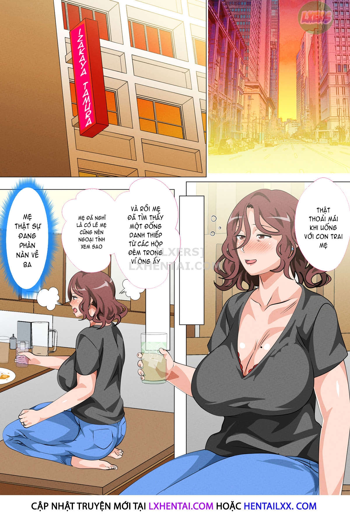 Hình ảnh 1635780036936_0 trong Mother Visiting Her Son In Tokyo - Chapter 1 - Hentaimanhwa.net