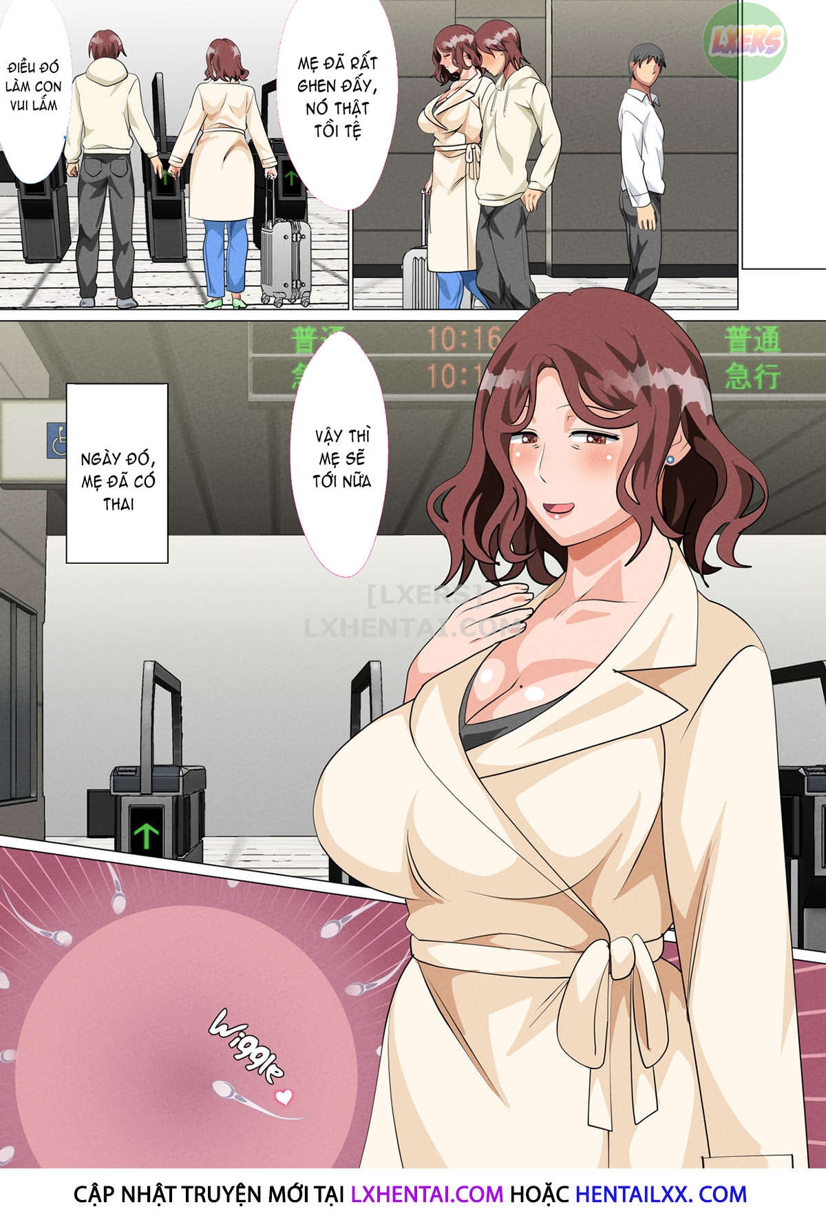 Hình ảnh 1635780105722_0 trong Mother Visiting Her Son In Tokyo - Chapter 2 END - Hentaimanhwa.net