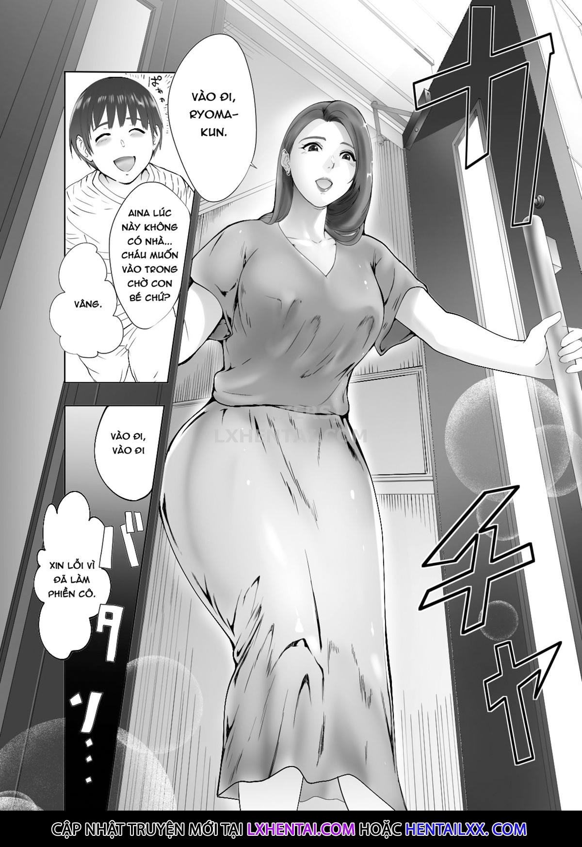 Hình ảnh 1618249322986_0 trong My Childhood Friend Is Doing It With My Mom - Chapter 1 - Hentaimanhwa.net