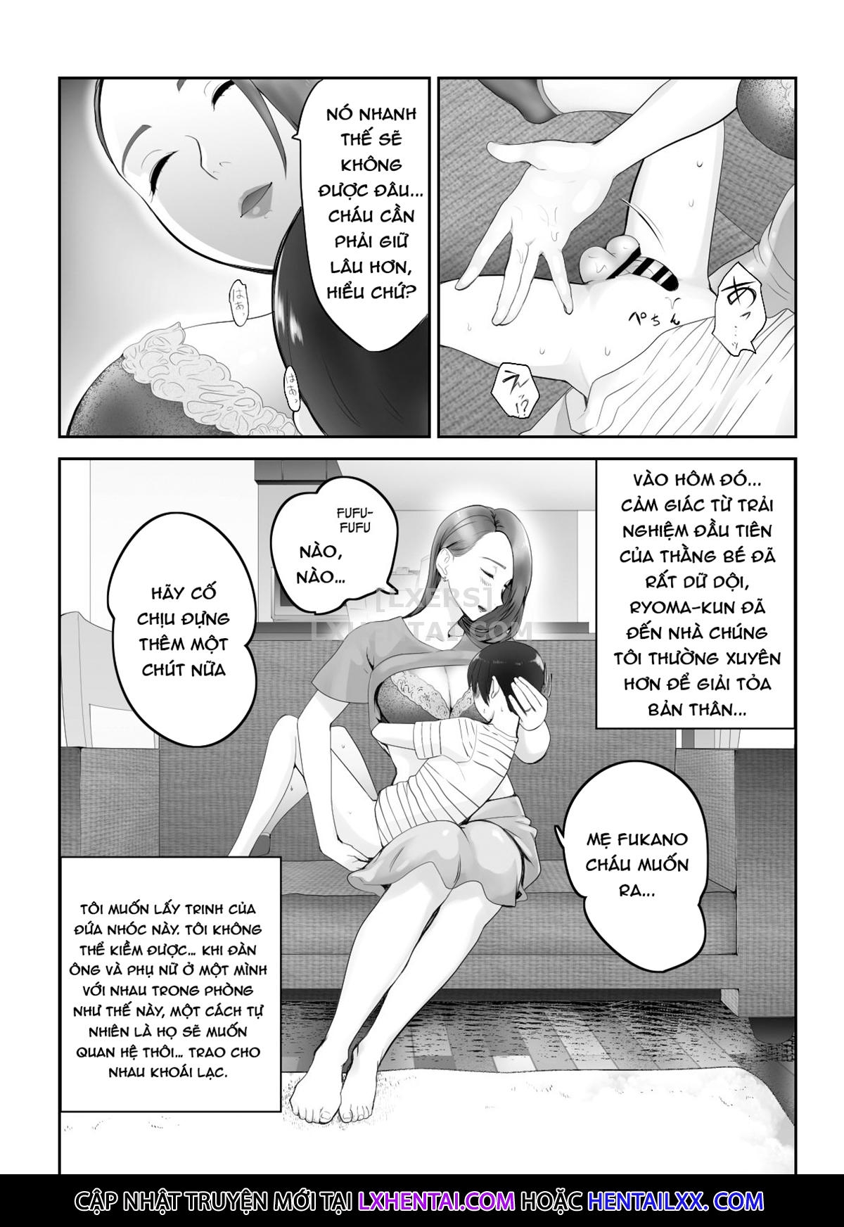 Hình ảnh 1618249324740_0 trong My Childhood Friend Is Doing It With My Mom - Chapter 1 - Hentaimanhwa.net