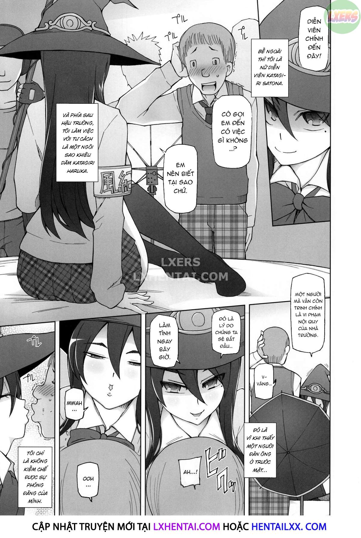 Xem ảnh 7 trong truyện hentai My Famous Girlfriend... Is An AV Pornstar Behind My Back: SatomixSatona The Sequel - Chapter 3 - truyenhentai18.pro