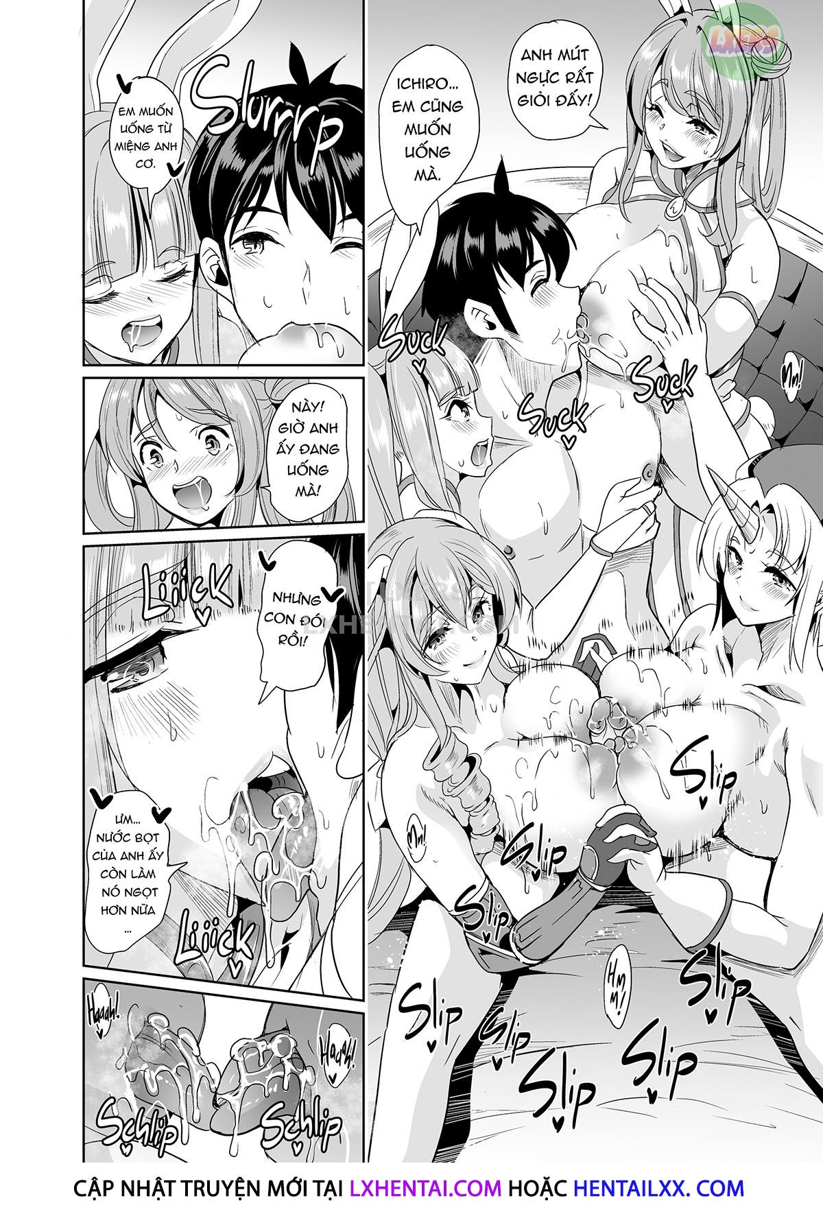 Hình ảnh 1642007715875_0 trong My Harem in Another World - Chapter 11 - Hentaimanhwa.net