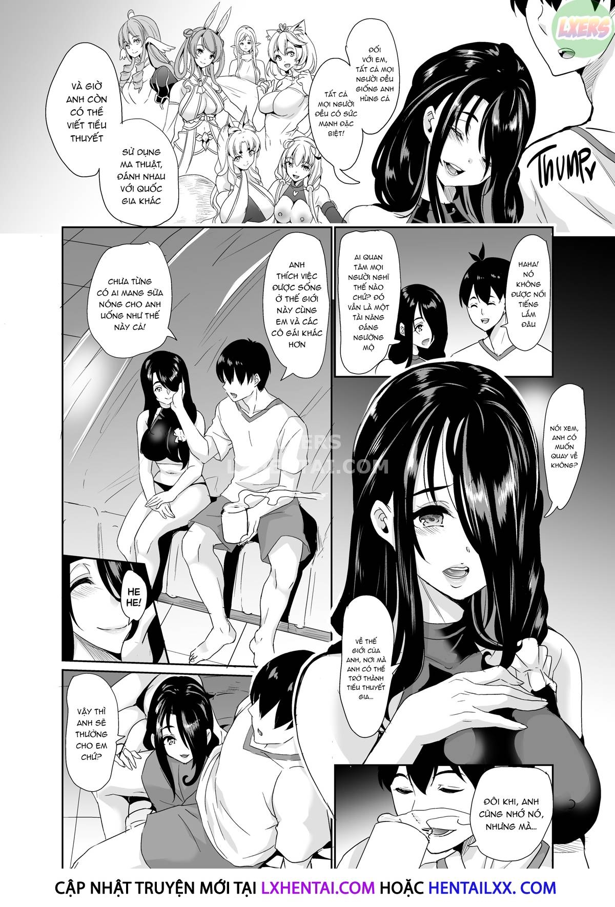 Hình ảnh 1653526037243_0 trong My Harem in Another World - Chapter 12 END - Hentaimanhwa.net