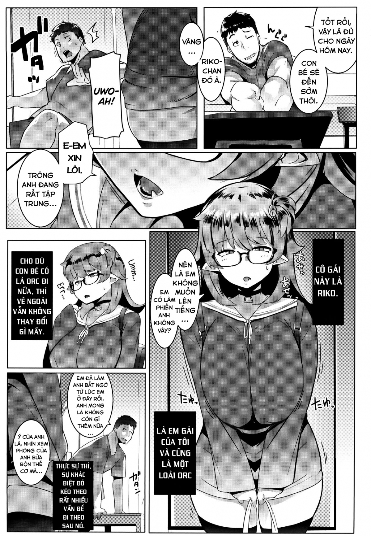 Xem ảnh 1602898653795_0 trong truyện hentai My Little Sister Is An Orc - Chapter 1 - truyenhentai18.pro