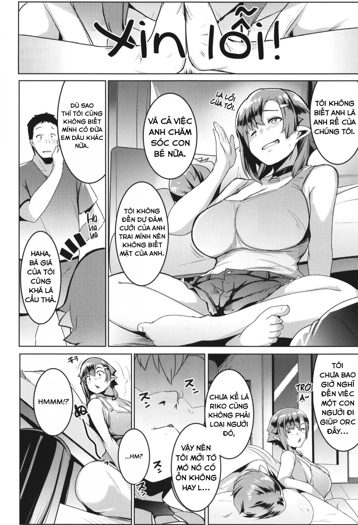 Xem ảnh 1604283172693_0 trong truyện hentai My Little Sister Is An Orc - Chapter 2 - truyenhentai18.pro