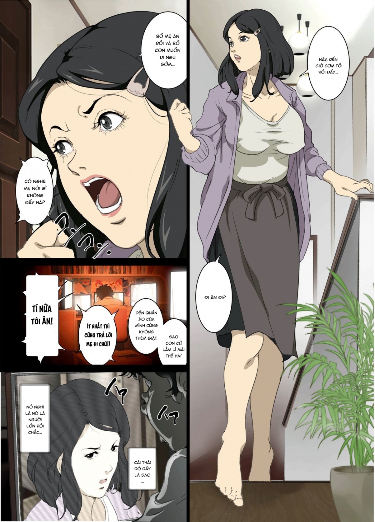 Xem ảnh 160492415020_0 trong truyện hentai Namaiki Na Hahaoya O Honnin Ni Mo Kizukarezu Ni Minkan Suru Houhou - One Shot - truyenhentai18.pro