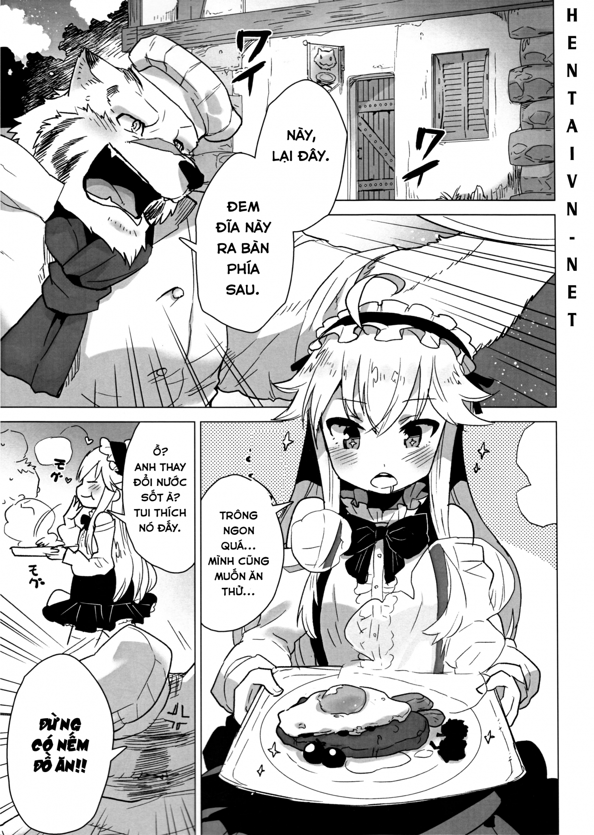 Hình ảnh 1608178262292_0 trong Not Eating The Meat Set Before Him Is A Beast's Shame - One Shot - Hentaimanhwa.net