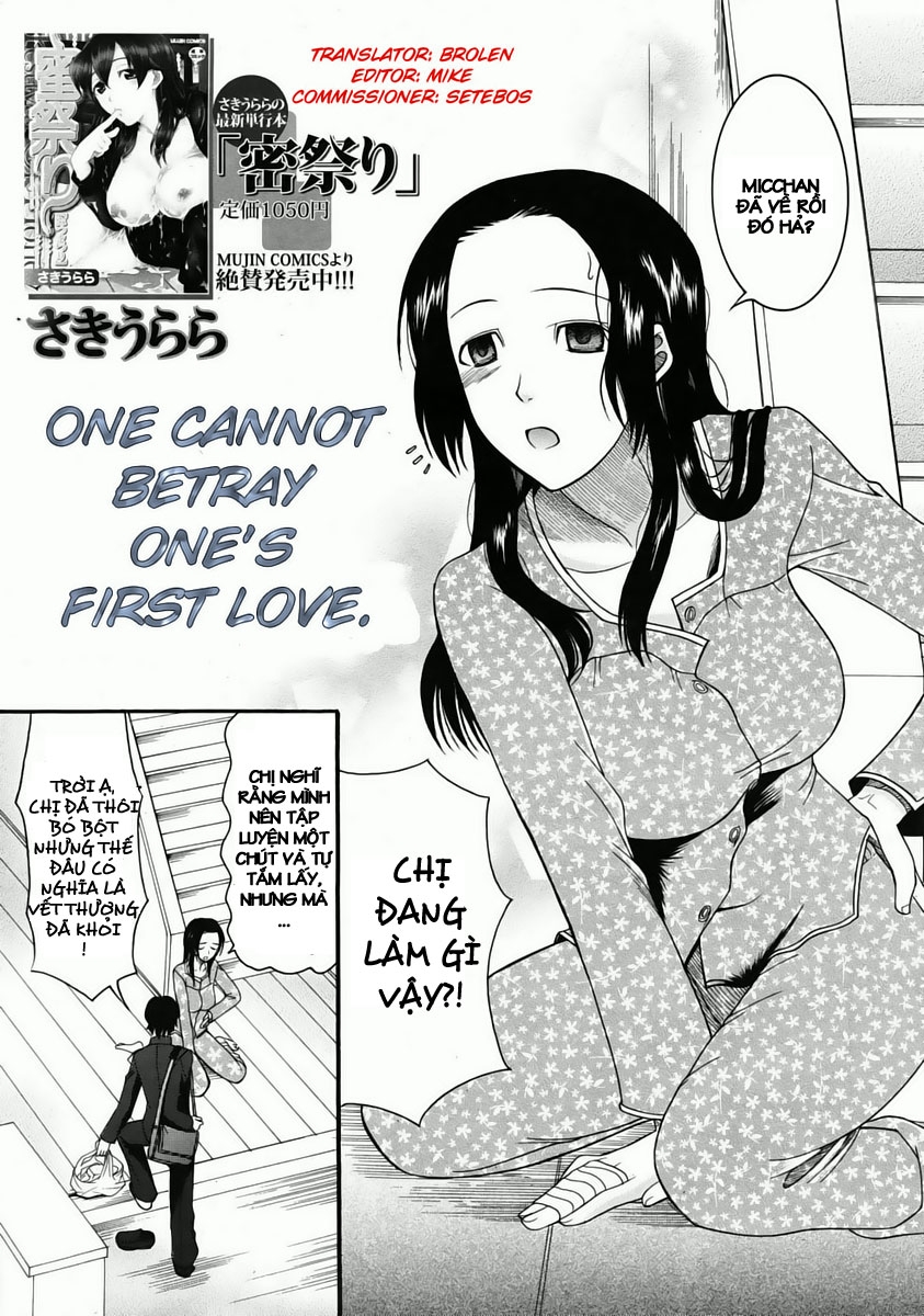 Hình ảnh 1605187351614_0 trong One Cannot Betray Ones First Love - Chapter 1 - Hentaimanhwa.net