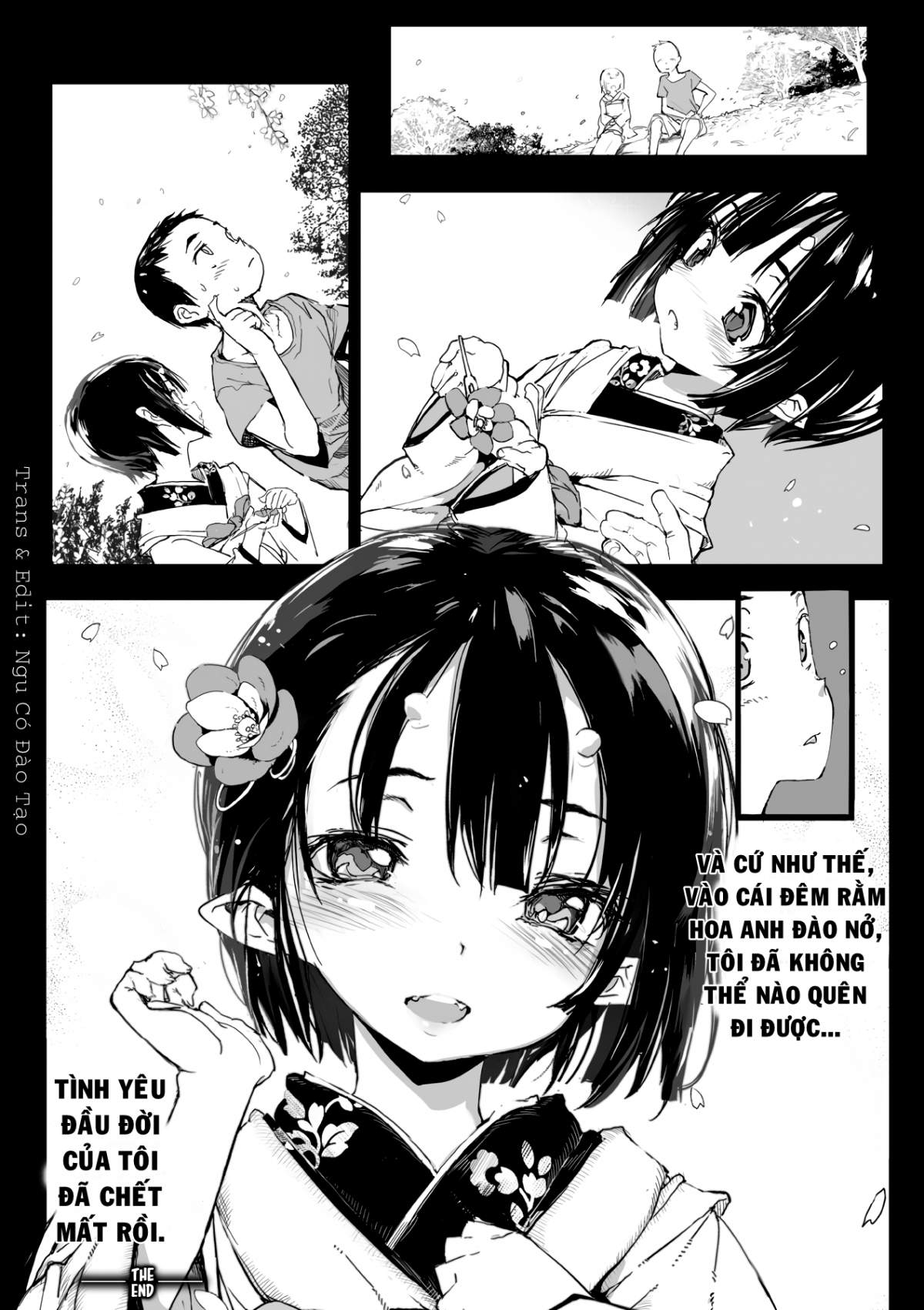 Hình ảnh 1605263167165_0 trong Oni Of The Pale Blossom Under The Moonlight - One Shot - Hentaimanhwa.net