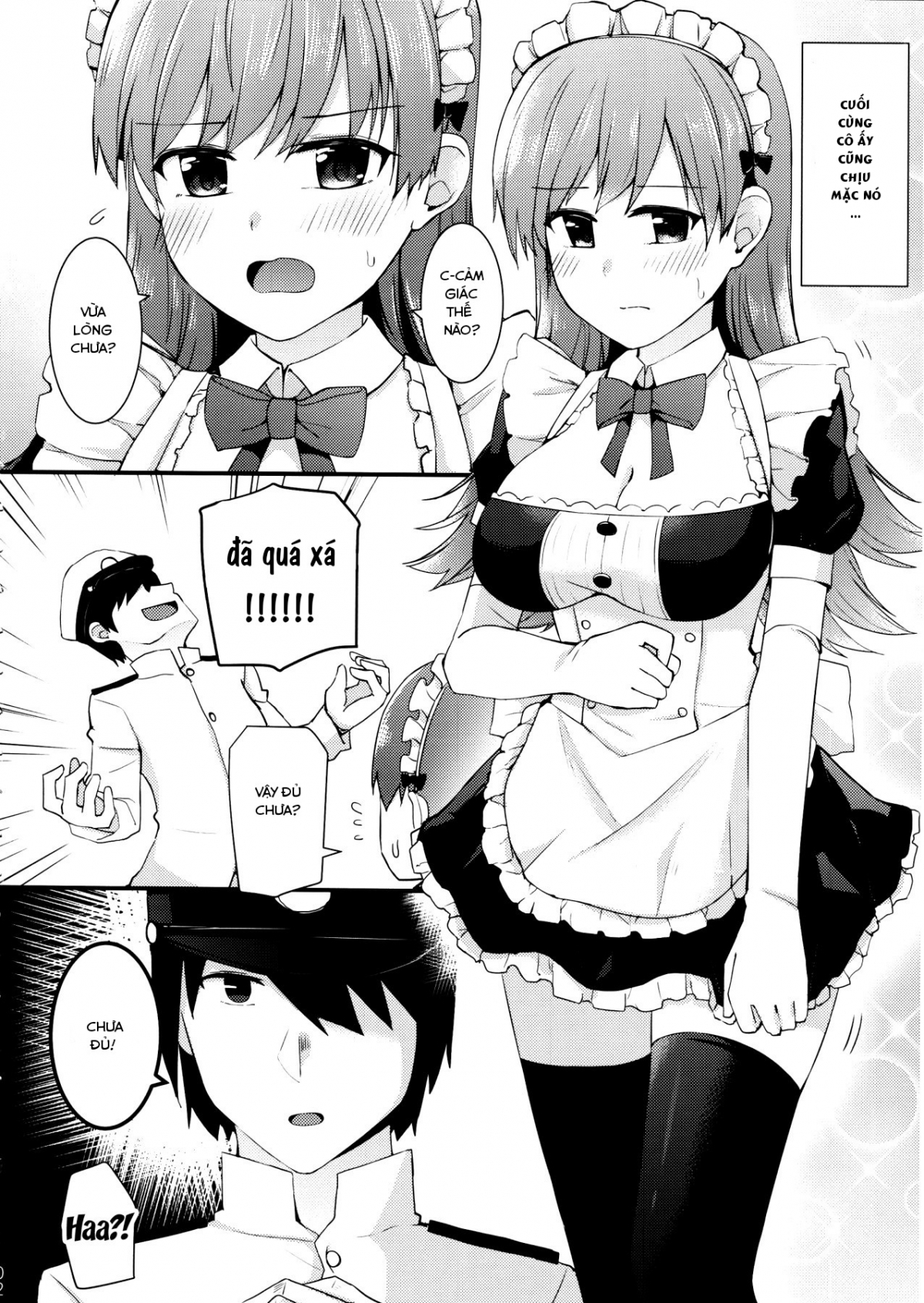 Hình ảnh 1608220175109_0 trong Ooi! Try On These Maid Clothes! - One Shot - Hentaimanhwa.net