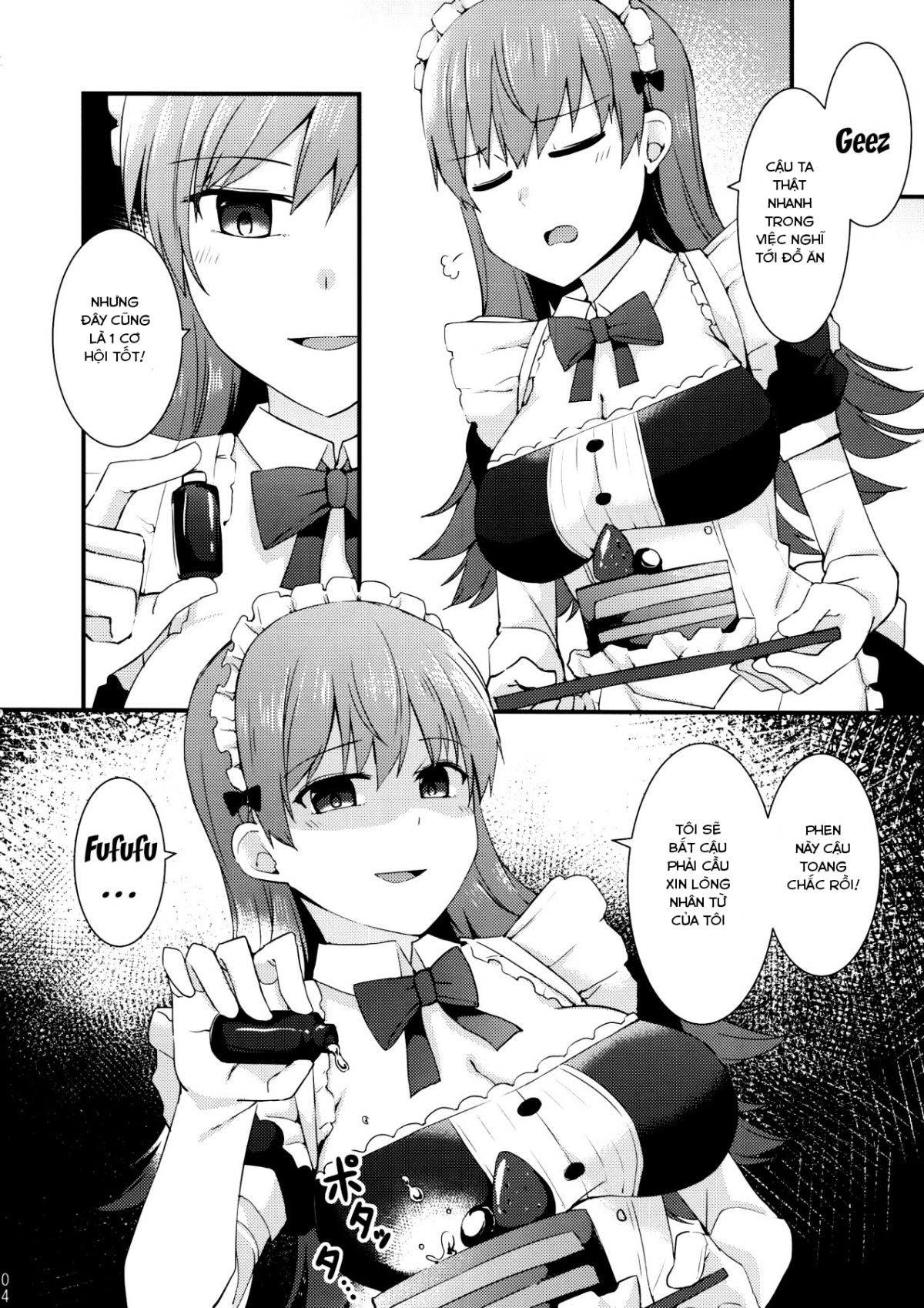 Hình ảnh 1608220178690_0 trong Ooi! Try On These Maid Clothes! - One Shot - Hentaimanhwa.net