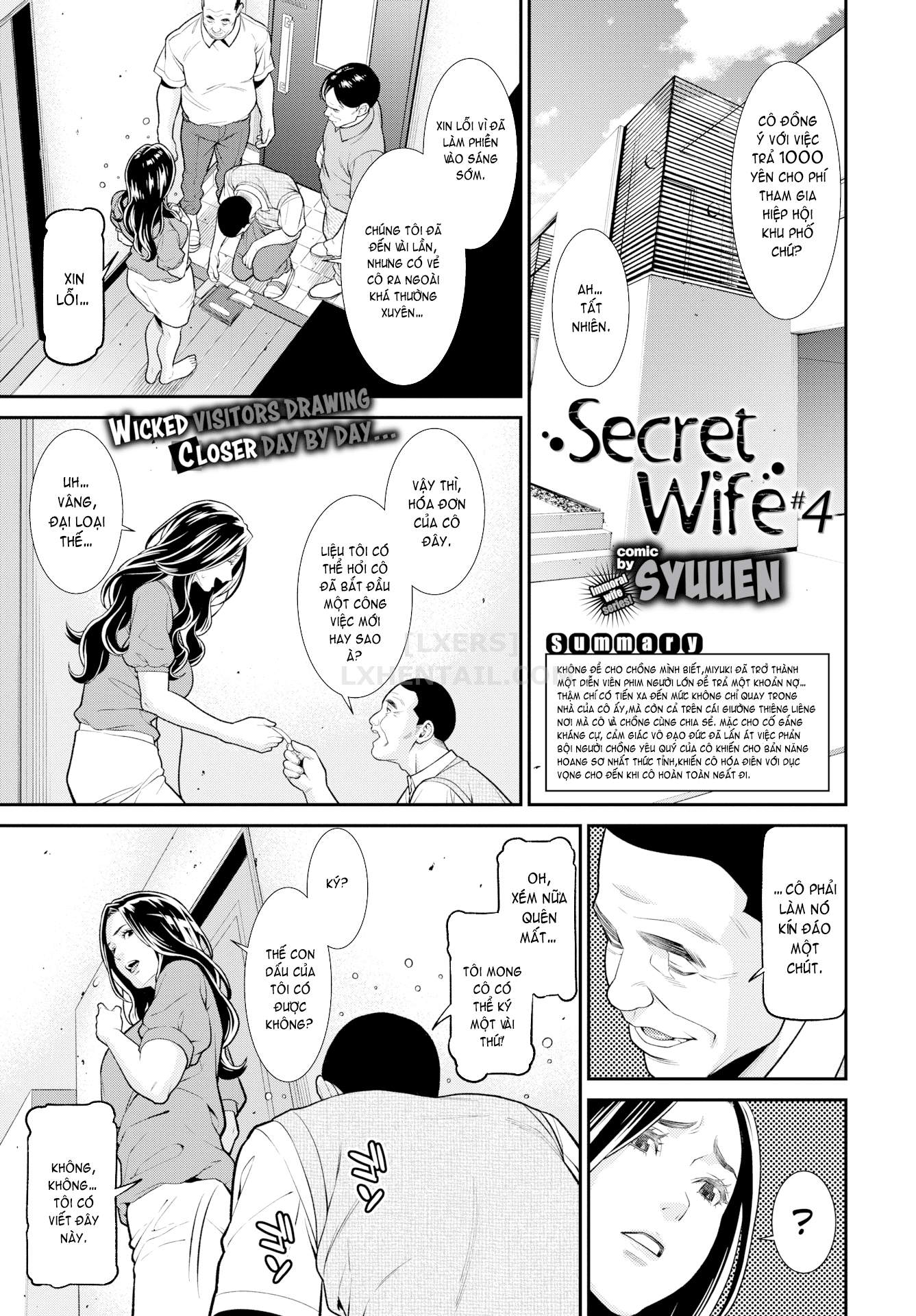 Hình ảnh 160078268981_0 trong Secret Wife - Chapter 4 - Hentaimanhwa.net
