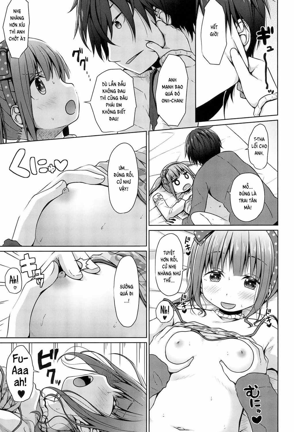 Hình ảnh 1608688557180_0 trong Since Big Brother Is A Lolicon His Little Sister Decided To Seize His Virginity - One Shot - Hentaimanhwa.net