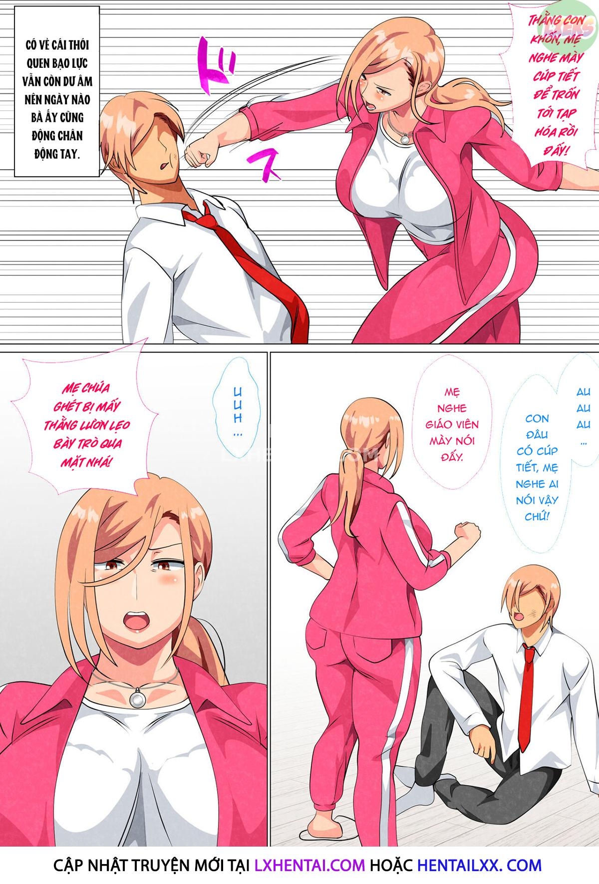 Xem ảnh 1651233108617_0 trong truyện hentai Son Found His Former Delinquent Mother's Weakness - Chapter 3 - truyenhentai18.pro