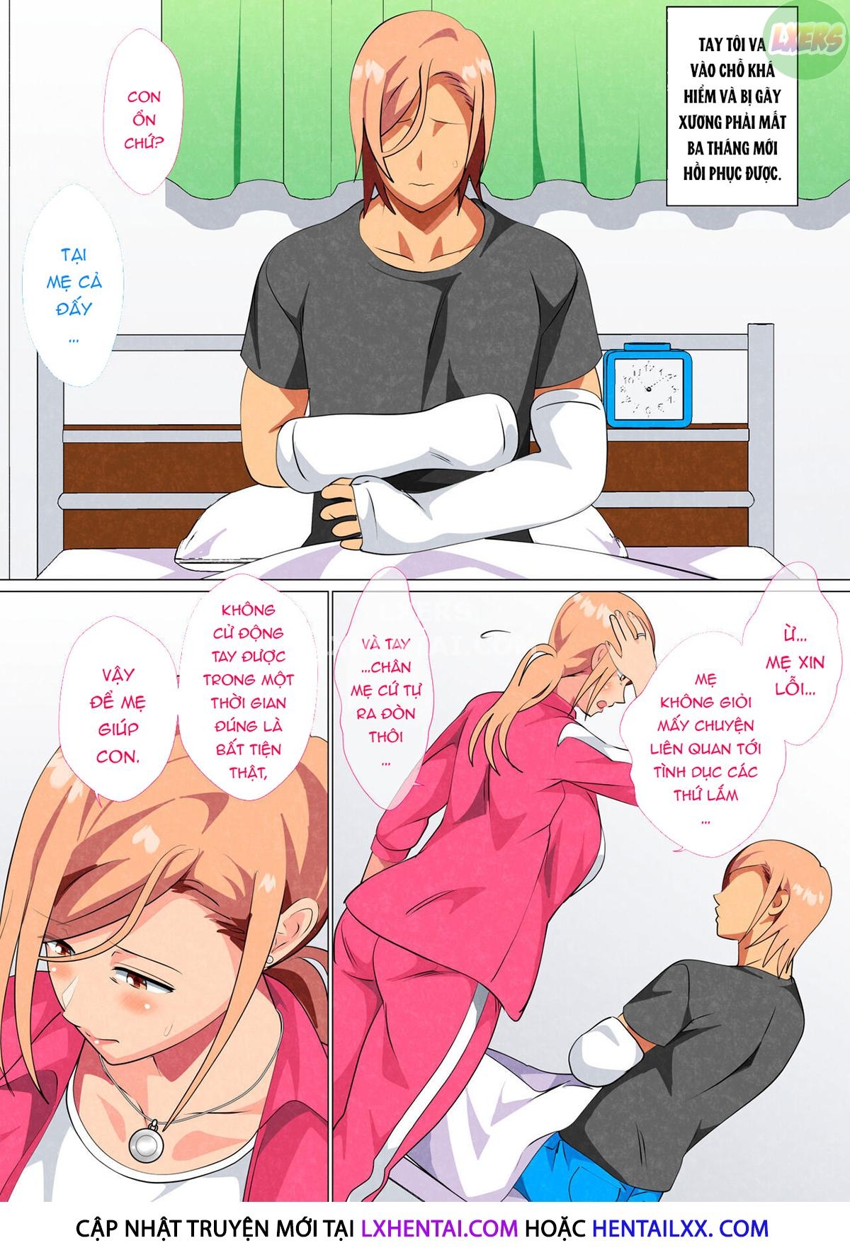 Xem ảnh 1651233111969_0 trong truyện hentai Son Found His Former Delinquent Mother's Weakness - Chapter 3 - truyenhentai18.pro