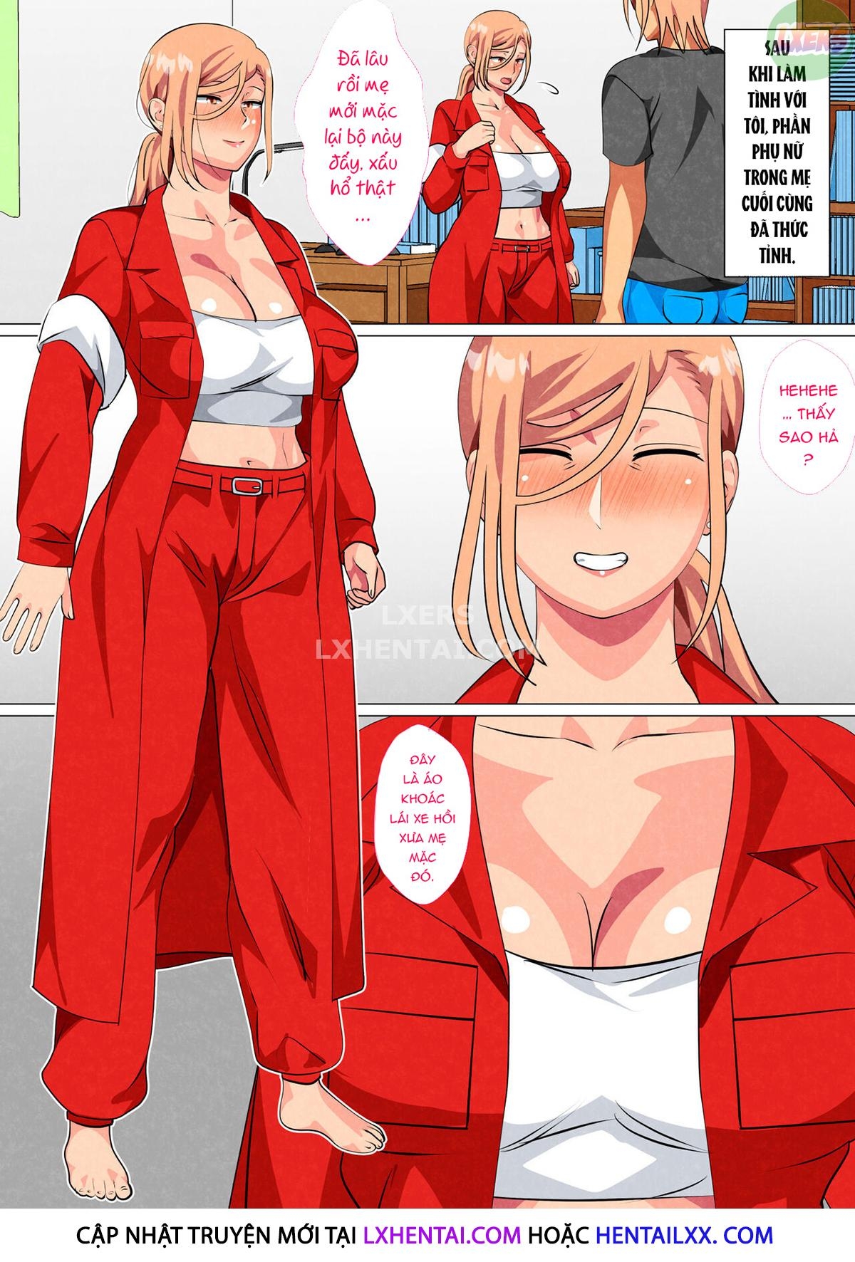 Hình ảnh 1651233181692_0 trong Son Found His Former Delinquent Mother's Weakness - Chapter 4 - Hentaimanhwa.net