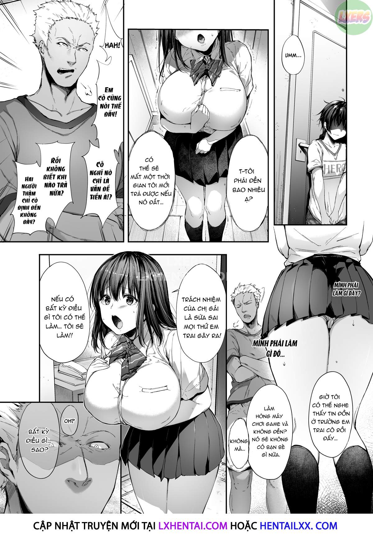Xem ảnh 10 trong truyện hentai Sự Hy Sinh Của Chị - Chapter 1 - truyenhentai18.pro